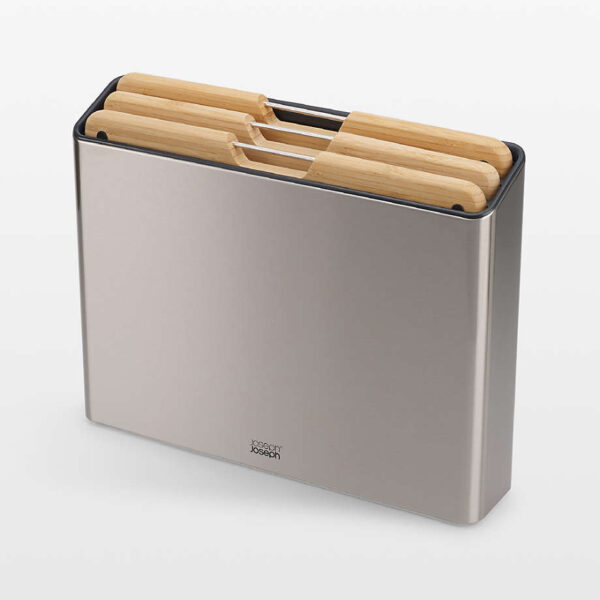 Folio™ Steel Bamboo 3-piece Chopping Board Set