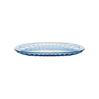 LARGE OVAL TRAY VANITY SKY BLUE