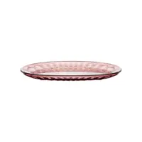 LARGE OVAL TRAY VANITY MAUVE