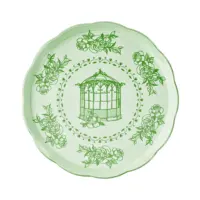 LARGE ROUND TRAY JOSEPHINE DUSTY GREEN