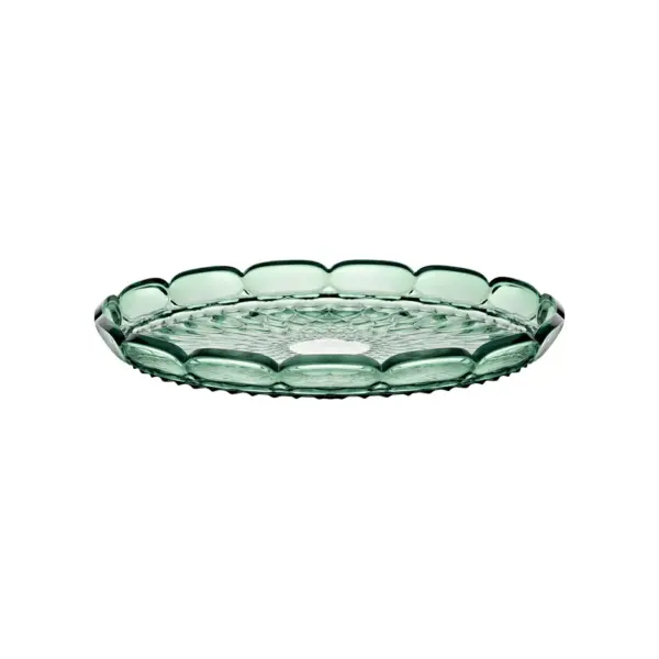 LARGE ROUND TRAY VANITY MATCHA GREEN