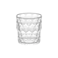 LOW TUMBLER PATTERN 1/2/3 VANITY CLEAR SET OF 6 - Imagen 2