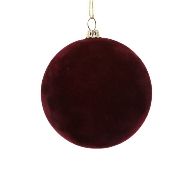 Crushed Velvet Ball - Oxblood Medium - Case Of 6