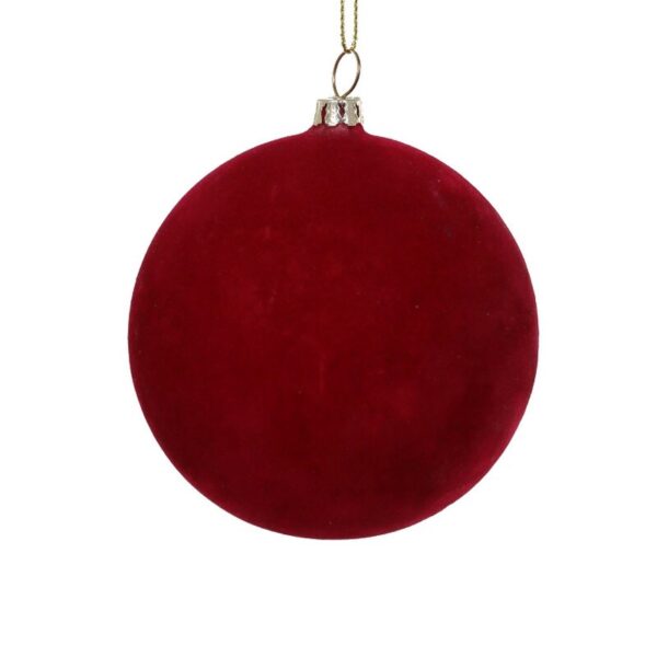 Crushed Velvet Ball - Scarlet Medium - Case Of 6
