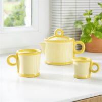 Mug loop small yellow set of 2 - Imagen 2