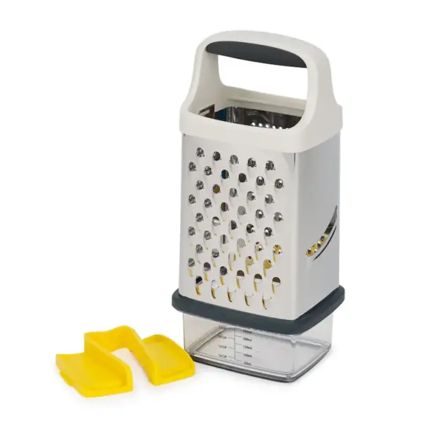 Multi-Grip Box Grater with Precision Food-Grip
