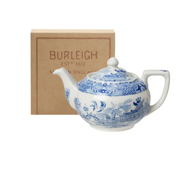 Blue Willow Tea Pot Small 400ml