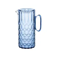 PITCHER WITH LID VANITY DENIM BLUE