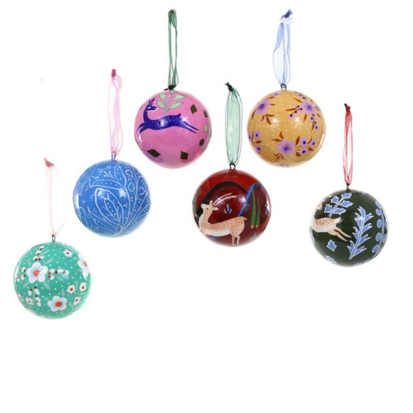 Fable Bauble 6 Asst - Case Of 6