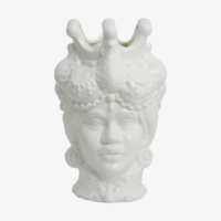 REMIRE CERAMIC VASE S WHITE