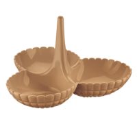 HORS D'OEUVRES DISH 'TIFFANY' TERRACOTTA