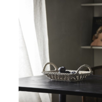 KITAK BASKET W. HANDLES BEIGE - Imagen 2