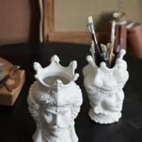 REMIRE CERAMIC VASE S WHITE - Imagen 4