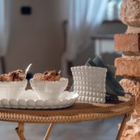 SERVING CUP CM 12 TIFFANY WHITE - Imagen 2