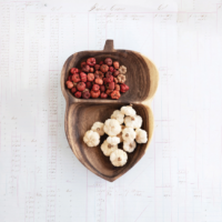 Acacia Wood Acorn Dish - Imagen 2