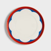  Plate Daydream Arch Red / Set Of 2