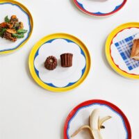 Plate Daydream Bulge Red / Set Of 2 - Imagen 3