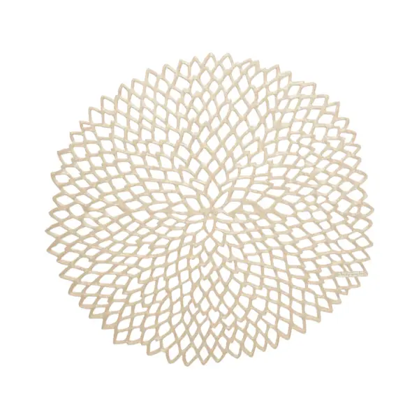 Dahlia Placemats – Champagne Set of 8