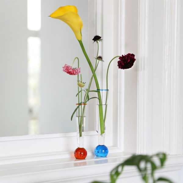 VASE FLUTE ORANGE - Imagen 2