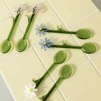 Spoon Flora Pink Set Of 2 - Imagen 3