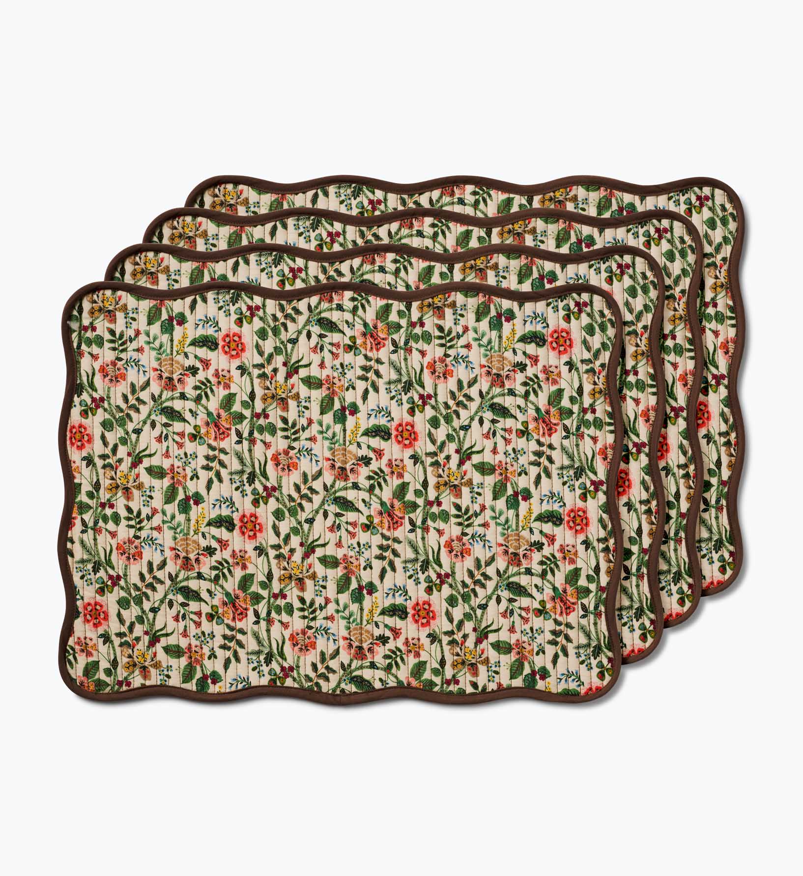 Gracie Quilted Cotton Placemat Set of 4 - Imagen 2