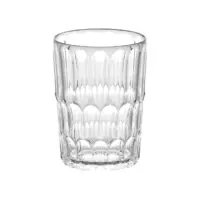 TALL TUMBLER PATTERN 1/2/3 'VANITY' CLEAR SET OF 6 - Imagen 2