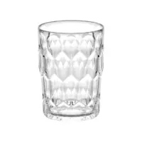 TALL TUMBLER PATTERN 1/2/3 'VANITY' CLEAR SET OF 6 - Imagen 3