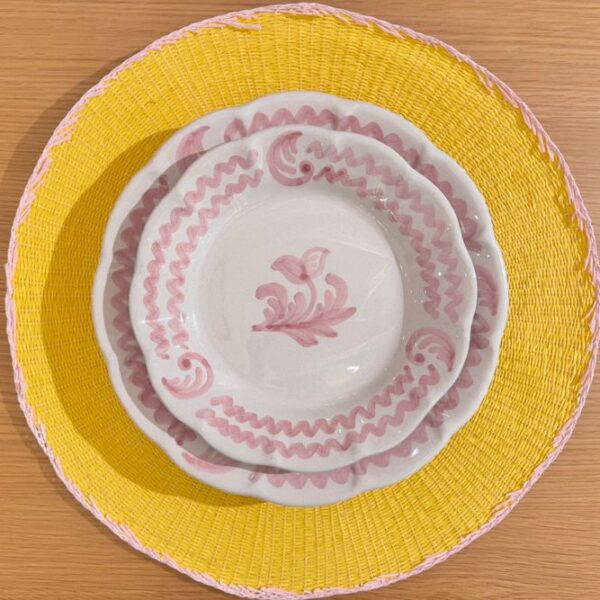 Set Placemat Fading Picknick/ Assiette Antica