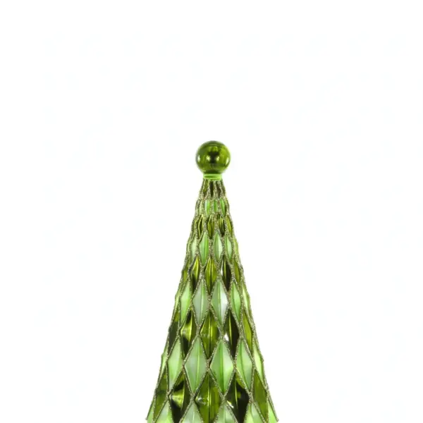 Mid Century Diamond Trees – Lime Verdant Small