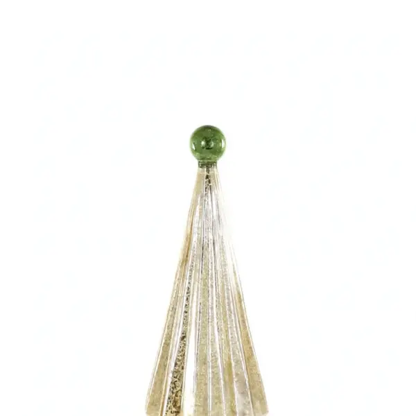 Pleated Tree - Gold / Green - Small