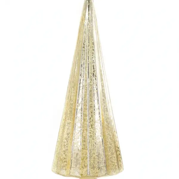 Pleated Tree - Gold / Green - Medium