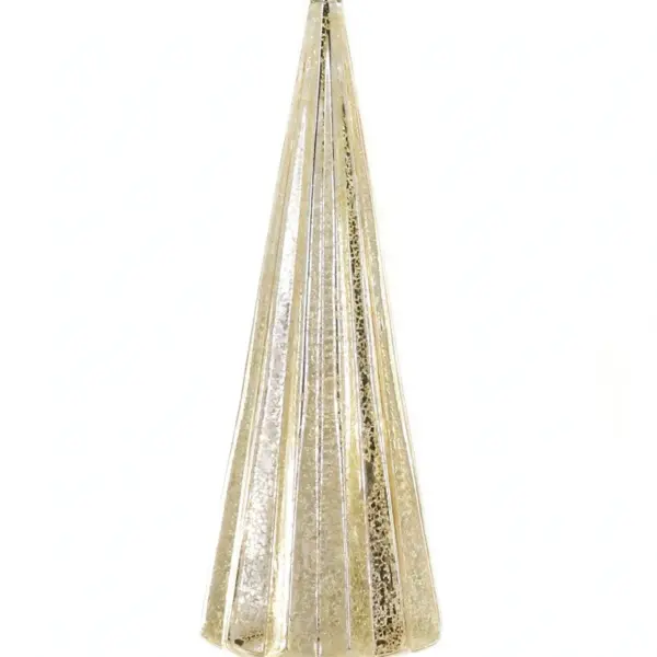 Pleated Tree - Gold / Green - Large