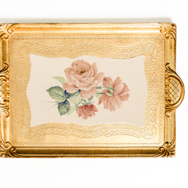 Tray Gold Leaf