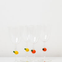Tecca Frutta Globet Lemon Orange Set de 4