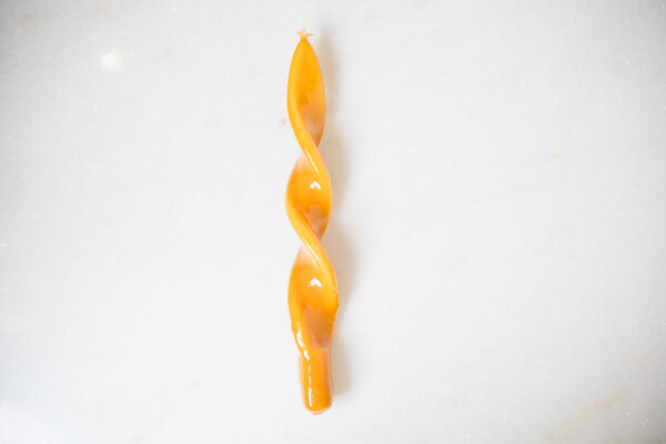 Candle Elica Mustard Set de 4