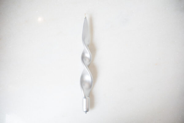 Candle Elica Silver Set de 4