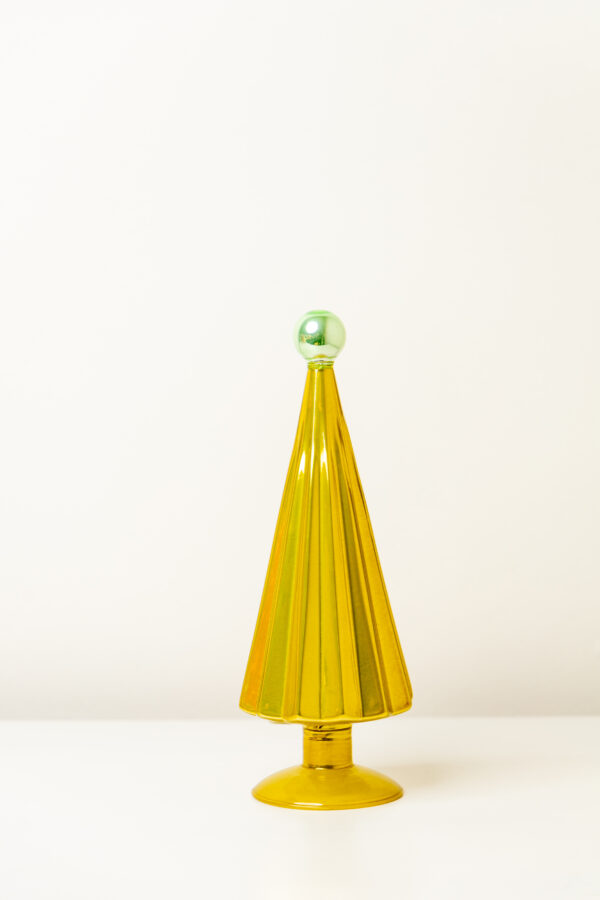 Pleated Tree - Moss Acqua Small
