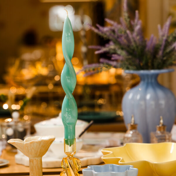 Candle Elica Blue Tifanny Set de 4