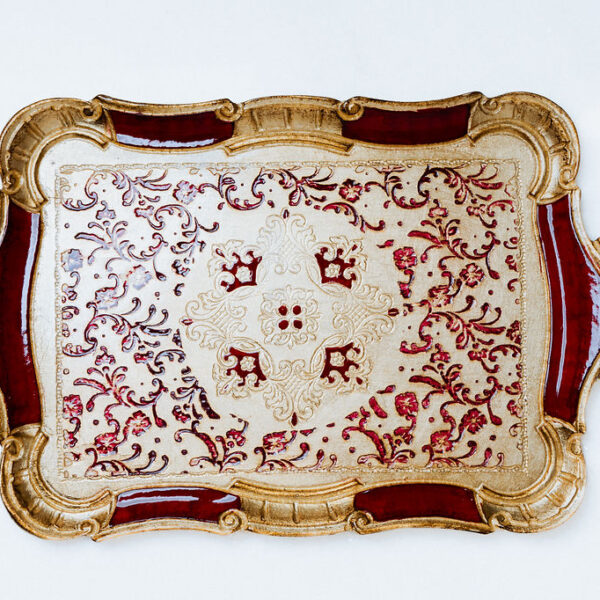 Tray Gold Leaf Melogramo