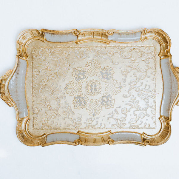 Tray Gold Leaf Tortora