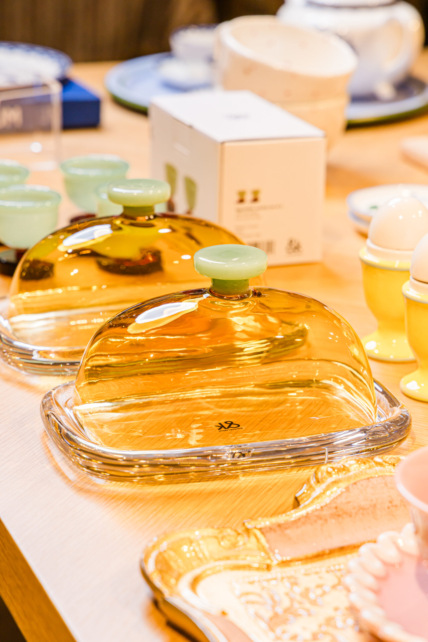 Butter dish cantine yellow - Imagen 5