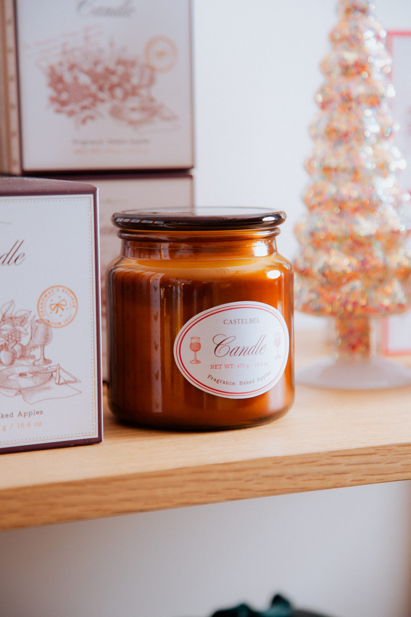 Scented Candle Baked Apples - 470g - Imagen 2