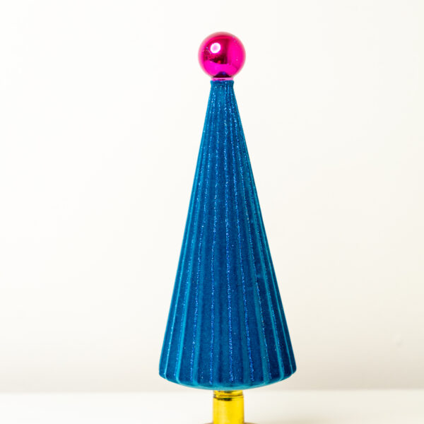 Crushed Velvet Tress Blue Small