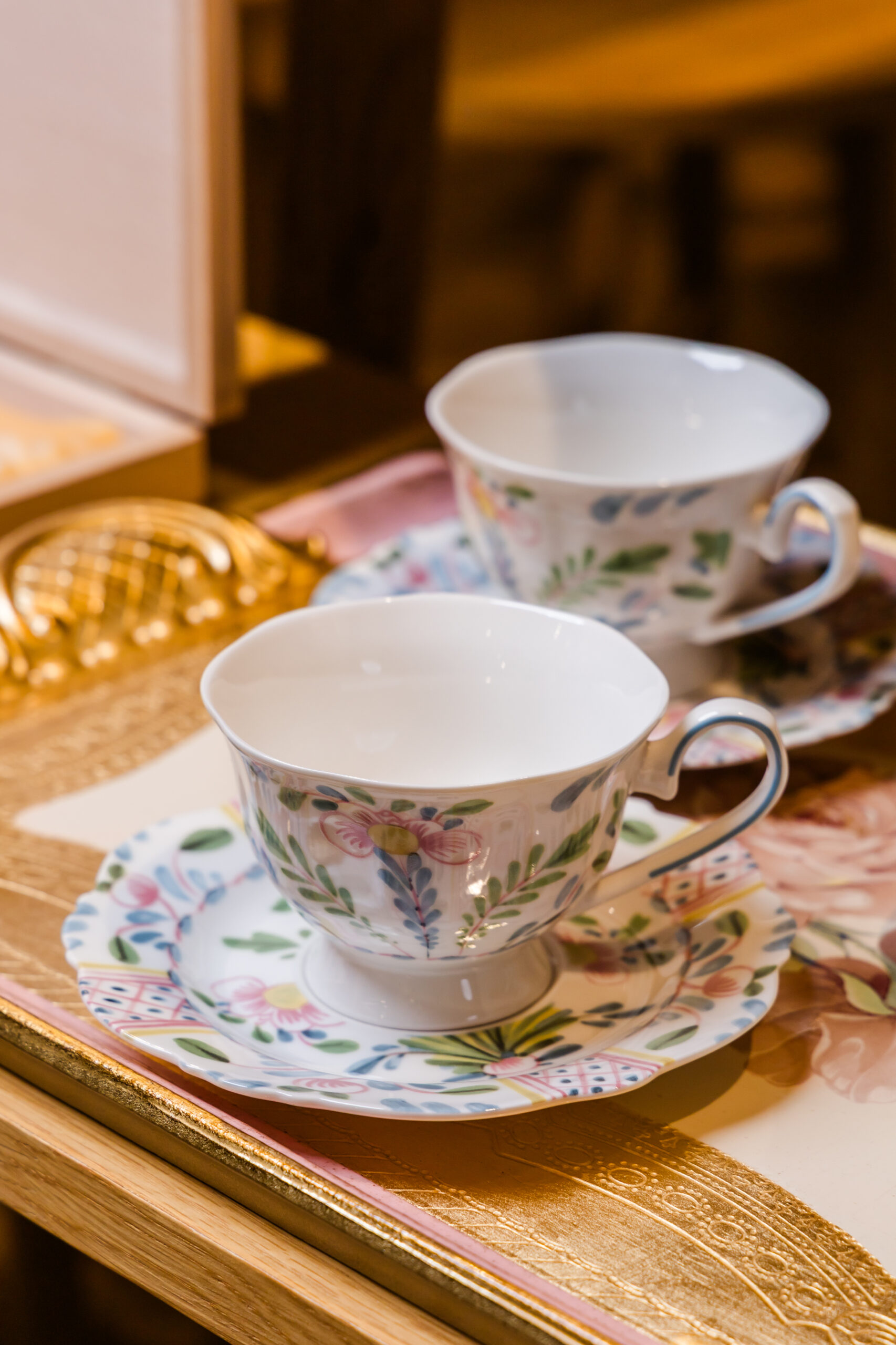 Sorrento Coffee Cup and Saucer / Set Of 4 - Imagen 5