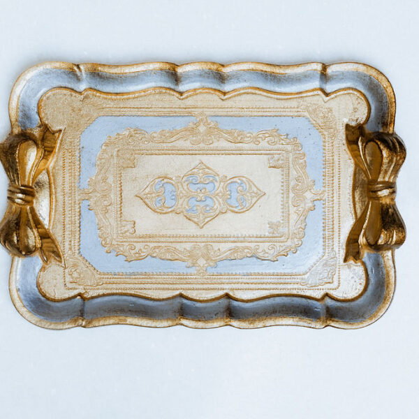 Tray Gold Leaf / Silver