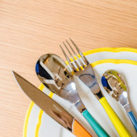 Quartz Miroir Multicolore Cutlery Set For 24 Place - Imagen 3