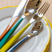Quartz Miroir Multicolore Cutlery Set For 24 Place - Imagen 2
