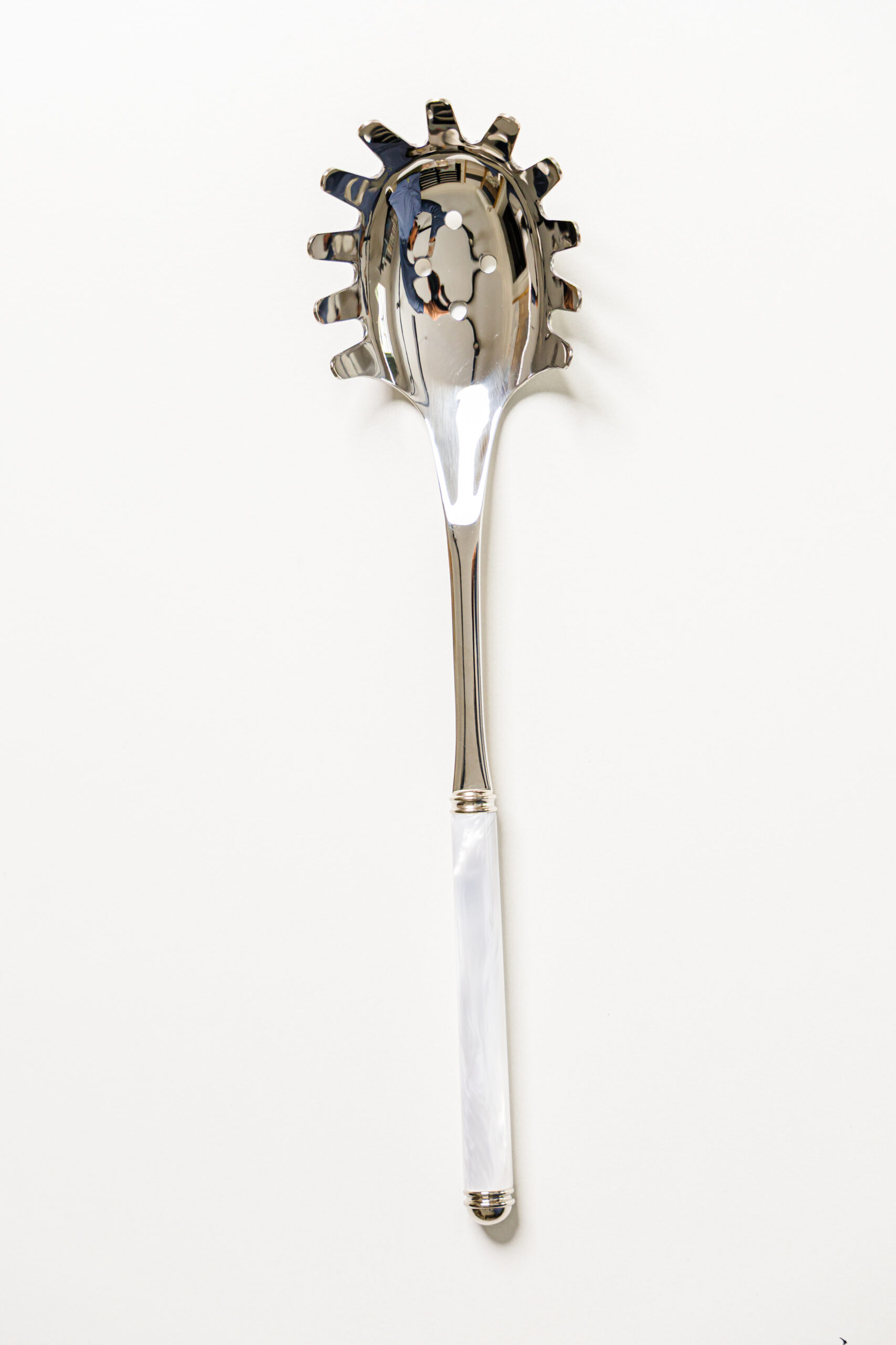 Perlato Linea Spaghetti Serving White