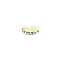 LITTLE PLATE SIBILLA Ø 12 CM SQUARE DECAL GOLD RIM AND DETAILS - Imagen 2