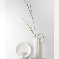 Athena Ceramics Shell Tray White Matt M - Imagen 3